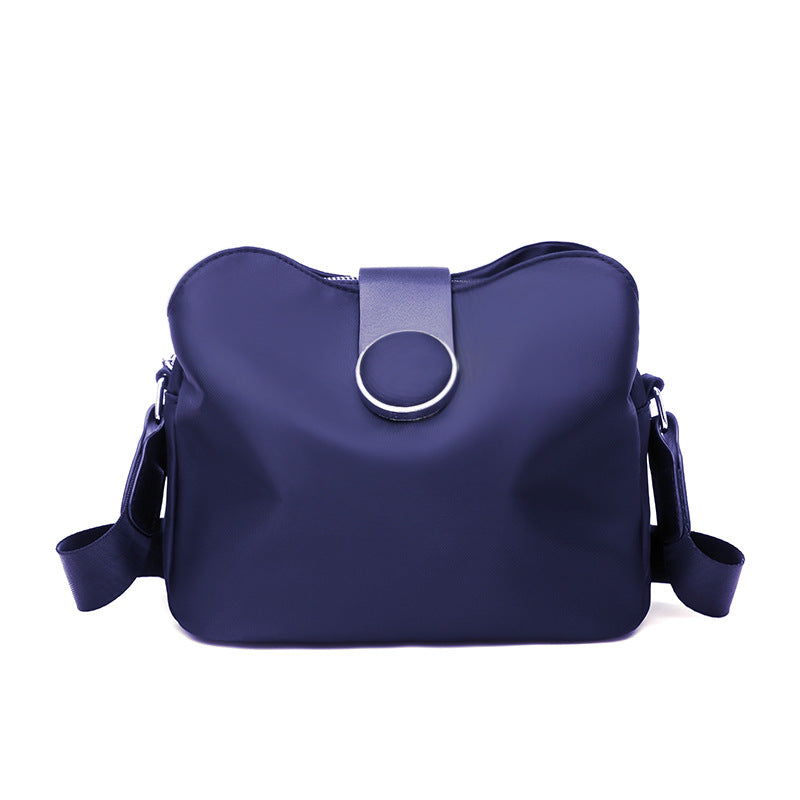 FLOWERSVERSE  Women's Bag  New Korean Style Internet Celebrity Oxford Cloth Shoulder Bag Canvas Bucket Bag Women's Cross-Body Bag Small Bag