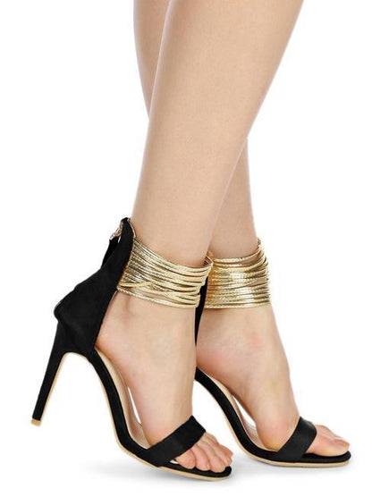 Fish Toe High Heel Sandals