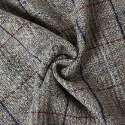 1pc Men's Winter Warm Plaid Scarf, Versatile Simple Casual Neck Scarf