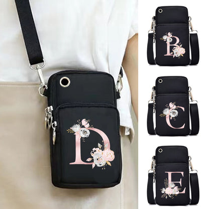 Outdoor Sport Handbag Wallet Mobile Phone Bag Arm Pouch Case Belt Handbag Purse Coin Wallet Holder Money Shoulder Bag