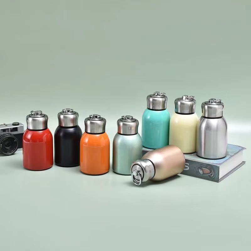 304 Stainless Steel Vacuum Flask - 10.14oz Portable Insulated Water Bottle, Leakproof & Food-Safe for Outdoor Camping, Hiking, Driving - Ideal Gift