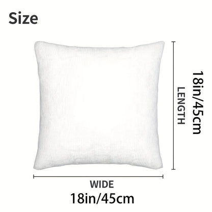 2pcs Short Plush Christmas Tree Decorative Red Throw Pillows Winter Christmas Suitable For Bedroom Living Room Sofa Car Decoration 18*18 In One Side Printing No Pillow Core