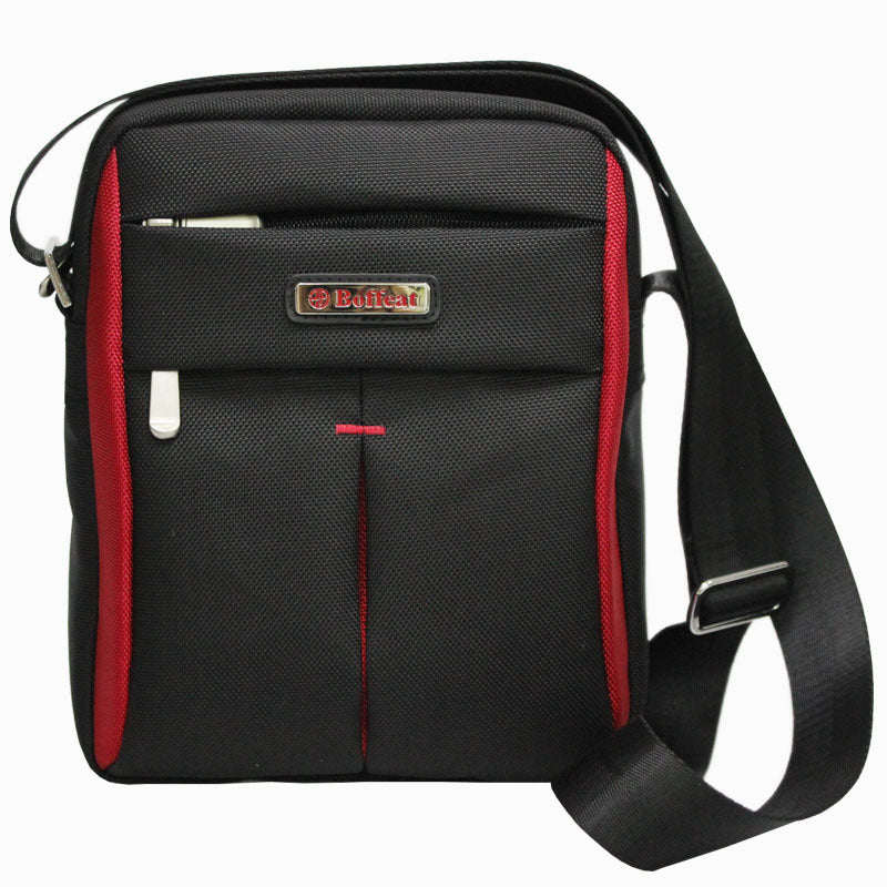 FLOWERSVERSE Men's Casual Business Cloth Dual-Use Bag Travel Storage Tool Bag Shoulder Messenger Bag Waterproof Small Bag