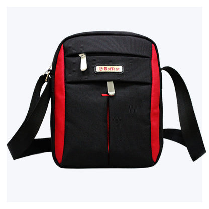 FLOWERSVERSE Men's Casual Business Cloth Dual-Use Bag Travel Storage Tool Bag Shoulder Messenger Bag Waterproof Small Bag