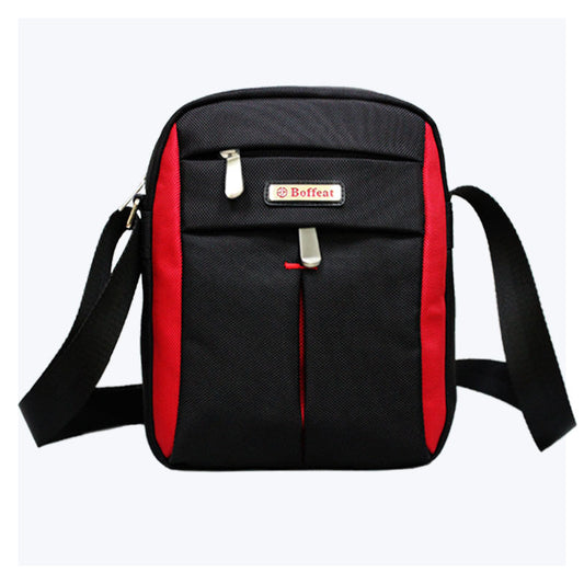 FLOWERSVERSE Men's Casual Business Cloth Dual-Use Bag Travel Storage Tool Bag Shoulder Messenger Bag Waterproof Small Bag