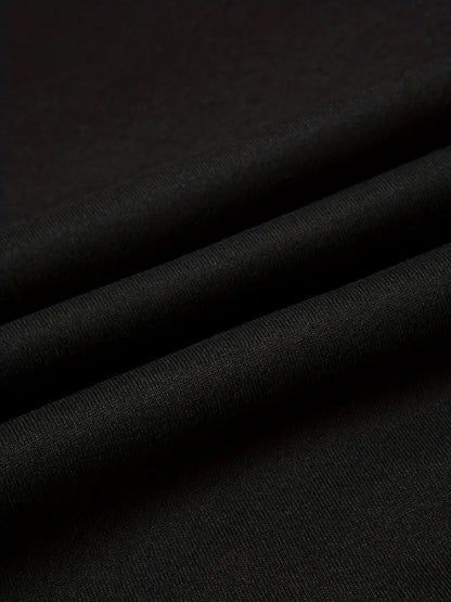 Ho Ho No - Funny Bad Cat Christmas, Gich Woman's Cozy Classic Print Pullover Hoodie, Casual Long Sleeve Crew Neck Hoodie