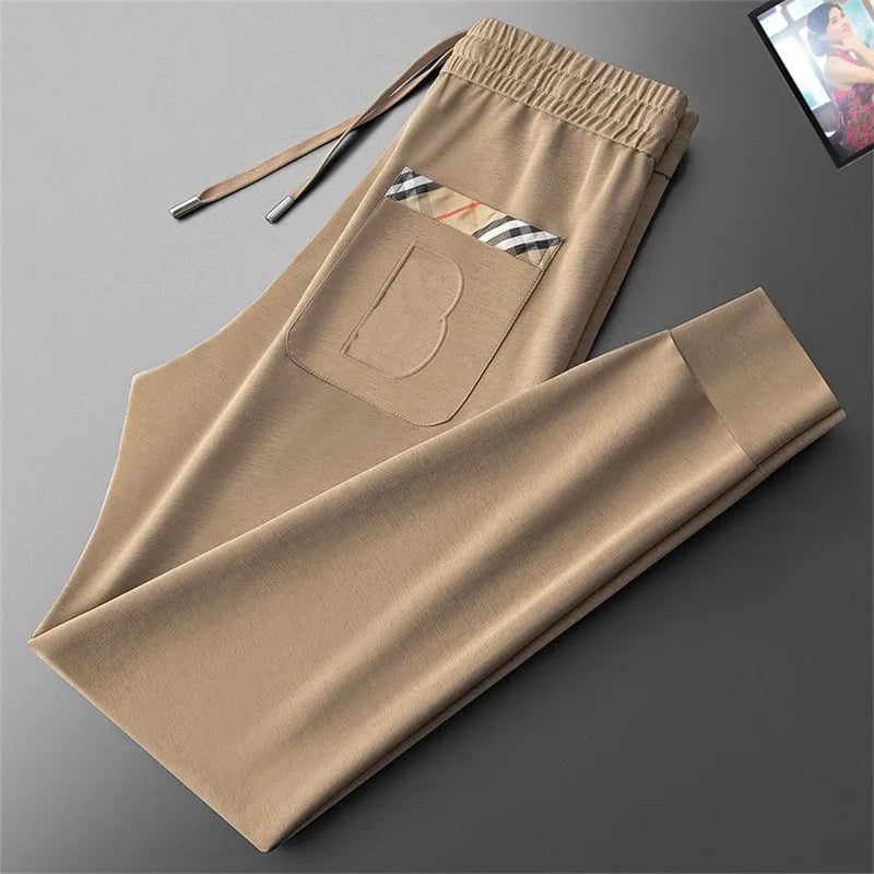 Men's Designer sweatpants Fashion Casual Sweatpants High quality Jogger sweatpants Multi-color selection Asian size M-3XL