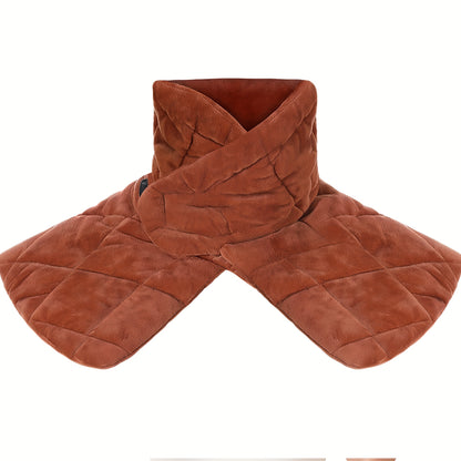 USB Heated Shoulder Weighted Heating Pad: 3 Heat Levels for Deep Relaxation - No Fragrance, USB Powered, No Battery Included