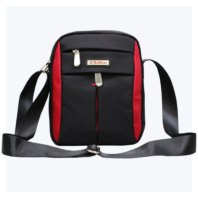 FLOWERSVERSE Men's Casual Business Cloth Dual-Use Bag Travel Storage Tool Bag Shoulder Messenger Bag Waterproof Small Bag