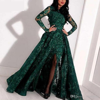 spring  New Popular trade women's clothing independent station sprinkling gold embroidery sexy hip-wrapped pendulum dress dress women