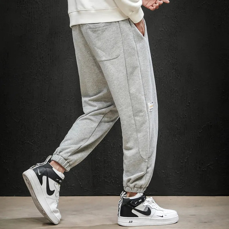 Men pants sweat pant designer men's clothing Spring sweatpants for men Drawstring plus size Cool streamline slant pocket sweatpants letter jraphic cotton exercise