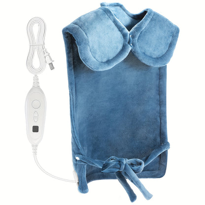 DAILYLIFE Heating Pad For Neck And Shoulder And Back, Electric Heating Wrap, UL Certified With Overheating Protection | 6 Heating Settings | Auto-Off | Machine Washable, 26"x35".