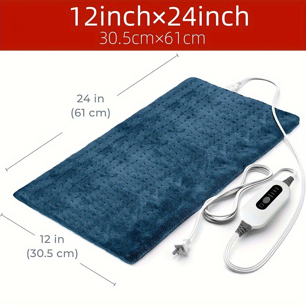 Extra Large Heating Pad For Back, Neck, Shoulder, Abdomen, Waist, Knee, And Leg Pain Comfort - 2-Hour Auto-Off, Machine Washable, Moist/Dry Heat, Electric Heating Pad For Pain Comfort And Muscle Relaxation