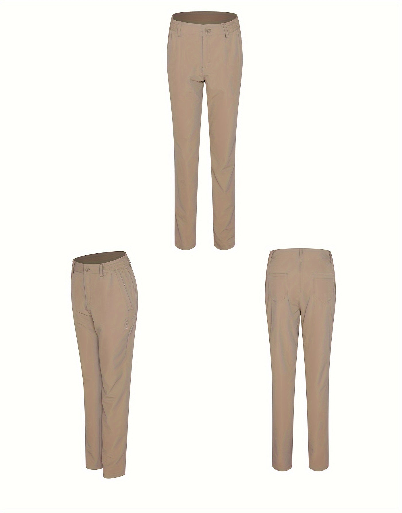 Women's High Waist Quick-drying Stretchy Outdoor Pants For Hiking, Mountaineering & Climbing, Women's Activewear