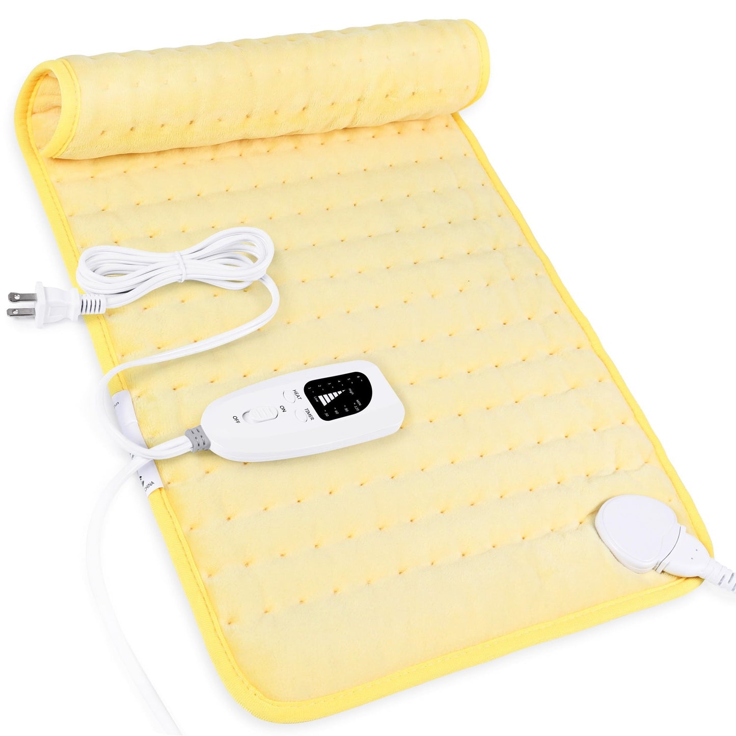 Heating Pad-Electric Heating Pads For Back, Neck, Abdomen, Moist Heated Pad For Shoulder, Knee, Hot Pad For Arms And Legs, Dry&Moist Heat & Auto Shut Off