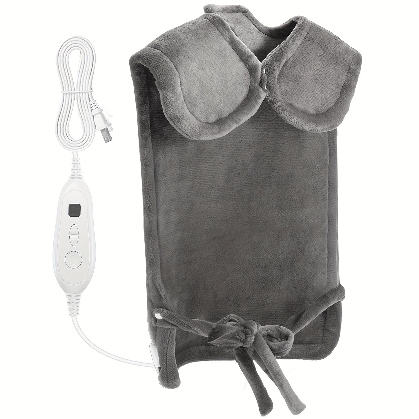 DAILYLIFE Heating Pad For Neck And Shoulder And Back, Electric Heating Wrap, UL Certified With Overheating Protection | 6 Heating Settings | Auto-Off | Machine Washable, 26"x35".