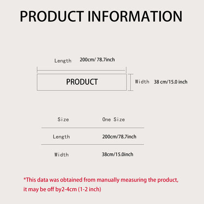 1pc Unisex Fashionable Casual Business Solid Color Tassel Warm Cold-proof Scarf