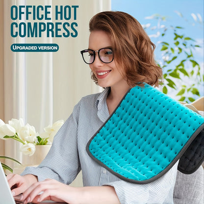 Extra Large 12 x 24 Heat Pad for Back, Neck, and Shoulder - 6 Heat Settings, Auto Shut Off, Electric Heat Blanket, Perfect Christmas Gift for Women, Mom, Sister