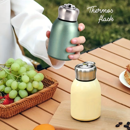 304 Stainless Steel Vacuum Flask - 10.14oz Portable Insulated Water Bottle, Leakproof & Food-Safe for Outdoor Camping, Hiking, Driving - Ideal Gift