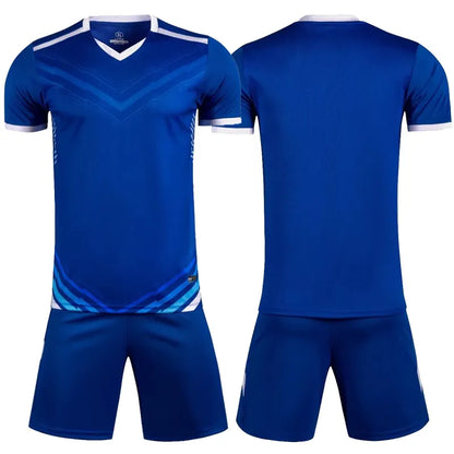 Adult Football Jerseys Outfit Boys girls Men's Soccer Jerseys Sets Children Adult Running Training Uniform Soccer Clothes