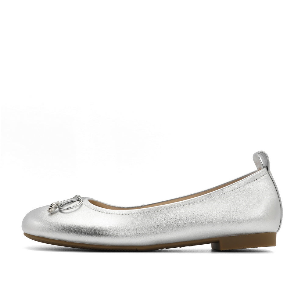 flowersverse - Women Belle Wobow Tie Tabi Ballerina Flats