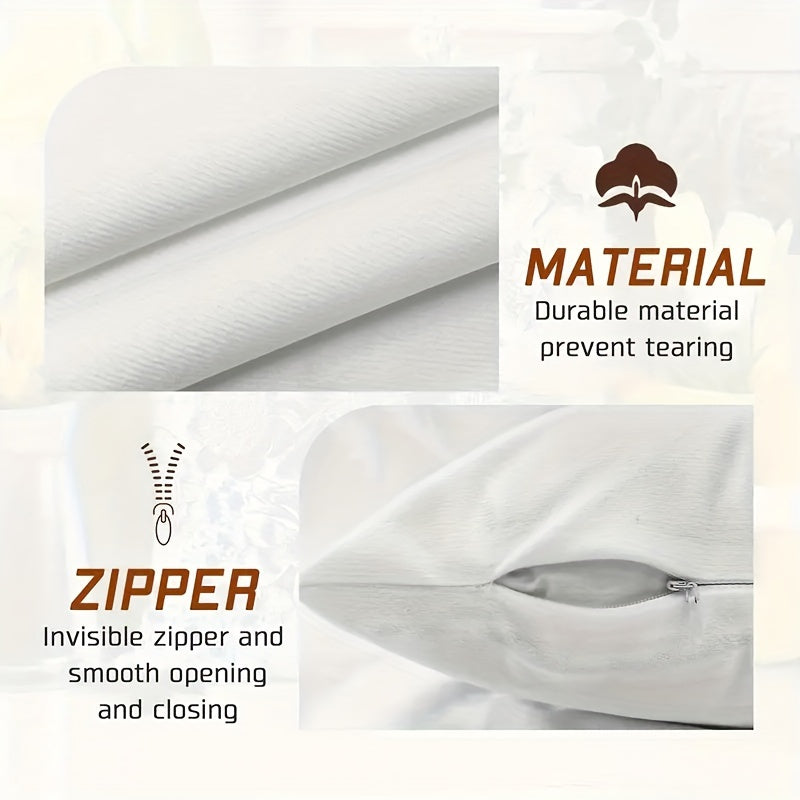 4PCS Christmas Holiday Decorative Throw Pillow Covers, Velvet Printed Swan Design, Luxury Golden Comfort Soft Cushion Cases, Festive Single-Sided Print, Zippered, Machine Washable for Living Room, Bedroom, Sofa – 100% Polyester