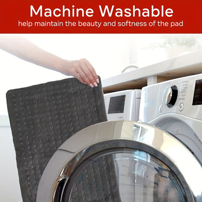 Extra Large Heating Pad For Back, Neck, Shoulder, Abdomen, Waist, Knee, And Leg Pain Comfort - 2-Hour Auto-Off, Machine Washable, Moist/Dry Heat, Electric Heating Pad For Pain Comfort And Muscle Relaxation