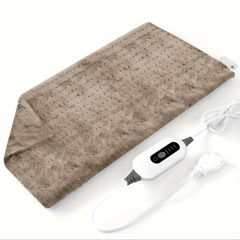 Pagobetter Ultra-Large Heated Pad For Pain Relief & Muscle Relaxation - Dual-Sided, 4-Level Temperature Control, Automatic Shut-Off After 2 Hours, Machine Washable, Ideal For Back, Neck, Shoulders, Abdomen, Waist, Knees & Legs