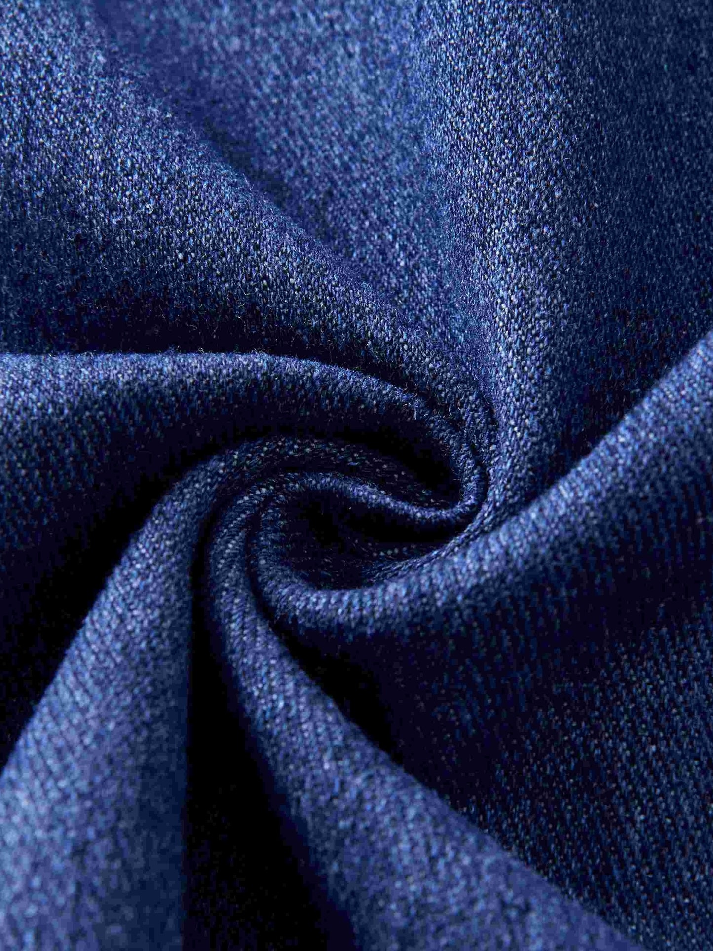 Chic Double-Breasted Denim Jacket: Color Block, Ripped Details - Trendy Fall/Winter Casual Coat with Flap Pockets