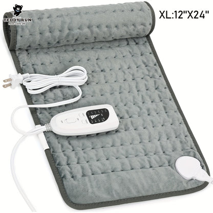 Heating Pad-12''×24''Electric Heating Pads for Back, Neck, Abdomen, Moist Heated Pad for Shoulder, knee, Hot Pad for Arms and Legs, Dry&Moist Heat & Auto Shut Off