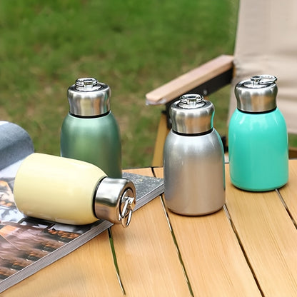 304 Stainless Steel Vacuum Flask - 10.14oz Portable Insulated Water Bottle, Leakproof & Food-Safe for Outdoor Camping, Hiking, Driving - Ideal Gift