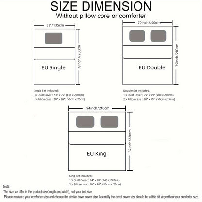 2/3pcs Christmas Duvet Cover Set, Gnome Printed Bedding Set, Soft Comfortable Duvet Cover, For Bedroom, Guest Room (1*Duvet Cover + 1/2*Pillowcase, Without Core)