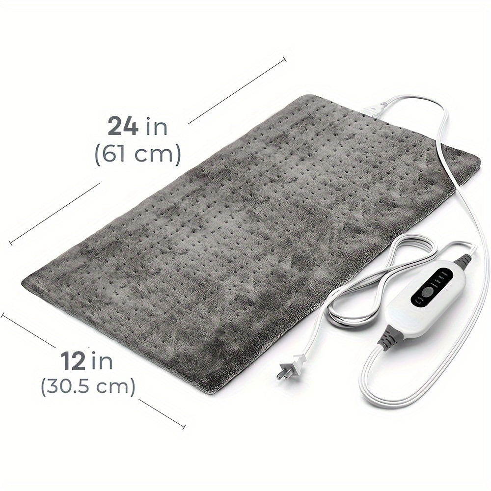 Extra Large Heating Pad For Back, Neck, Shoulder, Abdomen, Waist, Knee, And Leg Pain Comfort - 2-Hour Auto-Off, Machine Washable, Moist/Dry Heat, Electric Heating Pad For Pain Comfort And Muscle Relaxation