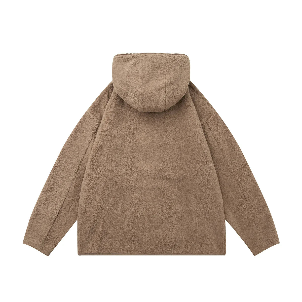 flowersverse Front Pocket Half Zipper Hooded Hoodies for Men and Women Letter Embroidery Ropa Hombre Y2k Baggy Sudaderas Sweatshirts Oversize