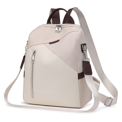 FLOWERSVERSE 2025 Multifunctional backpack New student casual lightweight travel bag Fashion versatile splicing Trend simple backpack