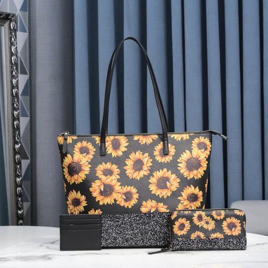 FLOWERSVERSE  Factory Direct Wholesale Winter New Retro Tote Messenger Bag Shoulder Bag Wrist Bag Wallet in Stock