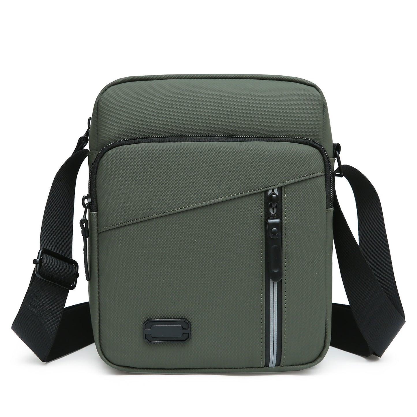 FLOWERSVERSE New Style Men's Bag Shoulder Messenger Bag Storage Bag Trendy Unique Casual Simple All-Match Shoulder Bag