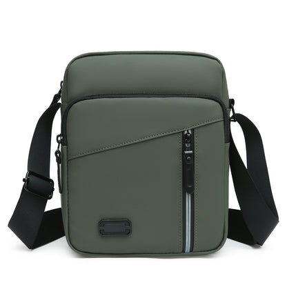 FLOWERSVERSE New Style Men's Bag Shoulder Messenger Bag Storage Bag Trendy Unique Casual Simple All-Match Shoulder Bag