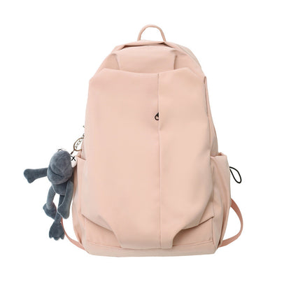 FLOWERSVERSE Schoolbag Male College Student Ins Trendy Cool Casual Simple Large Capacity Backpack Junior High School Student Travel Backpack