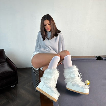 Spring  new letter printing old sweater  loose hooded letter printing women's top