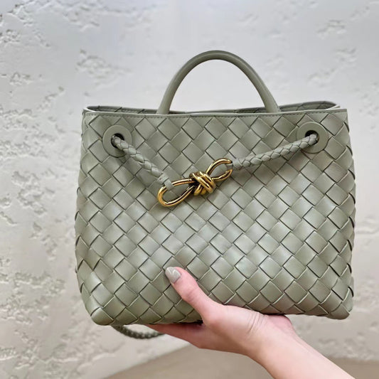 FLOWERSVERSE 2025 New popularAndiamo tote woven large tote bag shoulder crossbody vegetable basket bucket bag