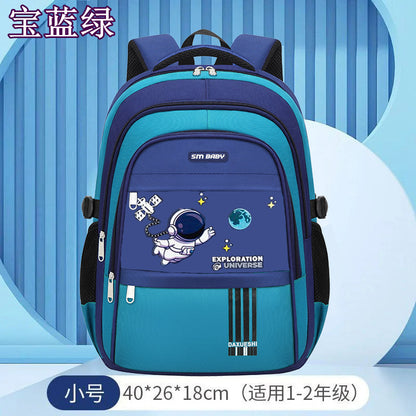 Astronaut New Children's Schoolbag Lightweight Primary School Student Breathable Waterproof Schoolbag Wholesale