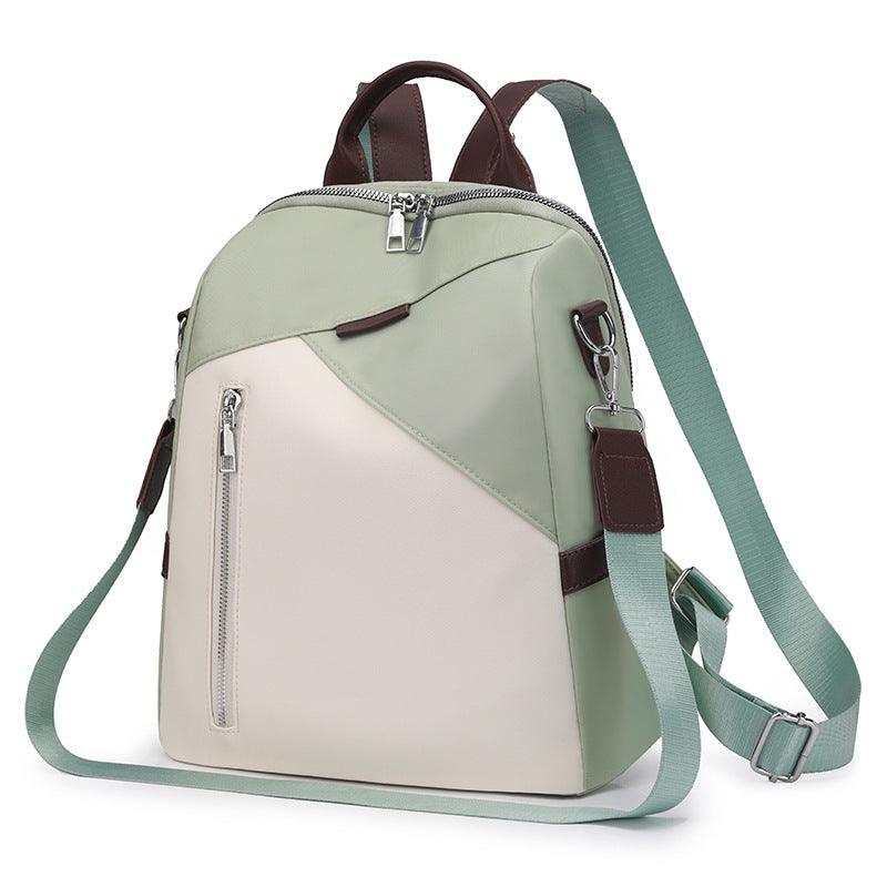 FLOWERSVERSE 2025 Multifunctional backpack New student casual lightweight travel bag Fashion versatile splicing Trend simple backpack