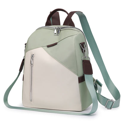 FLOWERSVERSE 2025 Multifunctional backpack New student casual lightweight travel bag Fashion versatile splicing Trend simple backpack