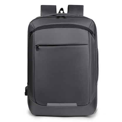 FLOWERSVERSE 2025 Business backpack fashionable new large-capacity simple travel bag casual men's computer backpack male student schoolbag