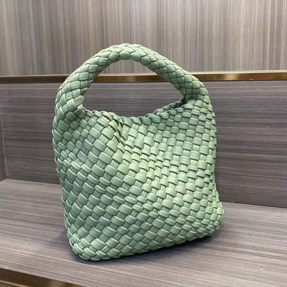 FLOWERSVERSE  Handmade Woven Small Tote Bag Handbags Female  New High-Grade Mini Chain Shoulder Crossbody Bag