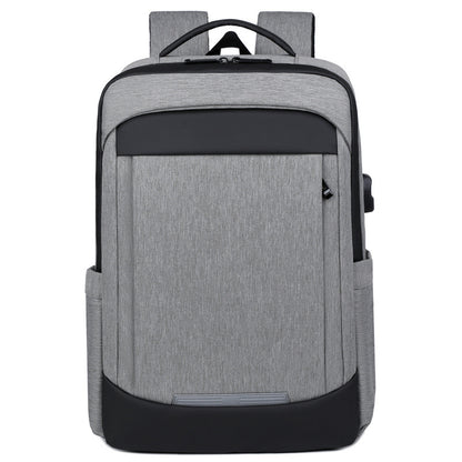 2025 Backpack Men's Business Computer Backpack Large Capacity USB Charging Lightweight Travel Backpack Printable Logo