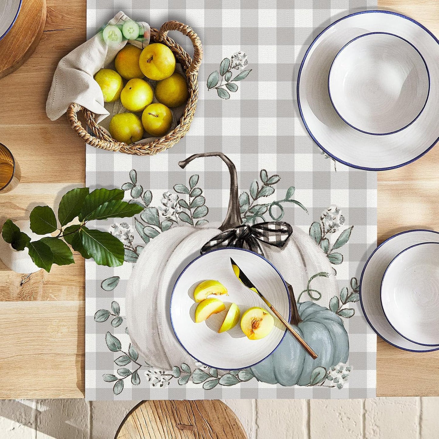 2025 Thanksgiving Fashion Linen Table Flag n Party Party Party Dining Table Coffee Table TV Cabinet Decorative Table Flag Wholesale