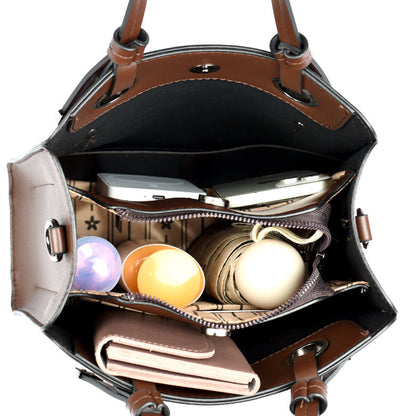 2025 Shoulder bag, autumn and winter fashionable simple bag, messenger women's versatile large-capacity women's handbag, high-end commuter bag