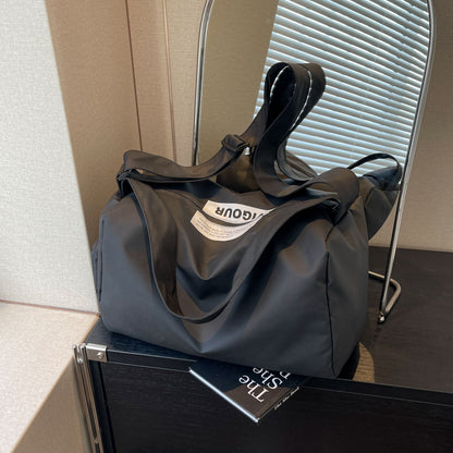2025 New New anti-splashing water large-capacity wet and dry separation travel bag casual storage yoga swimming sports fitness bag